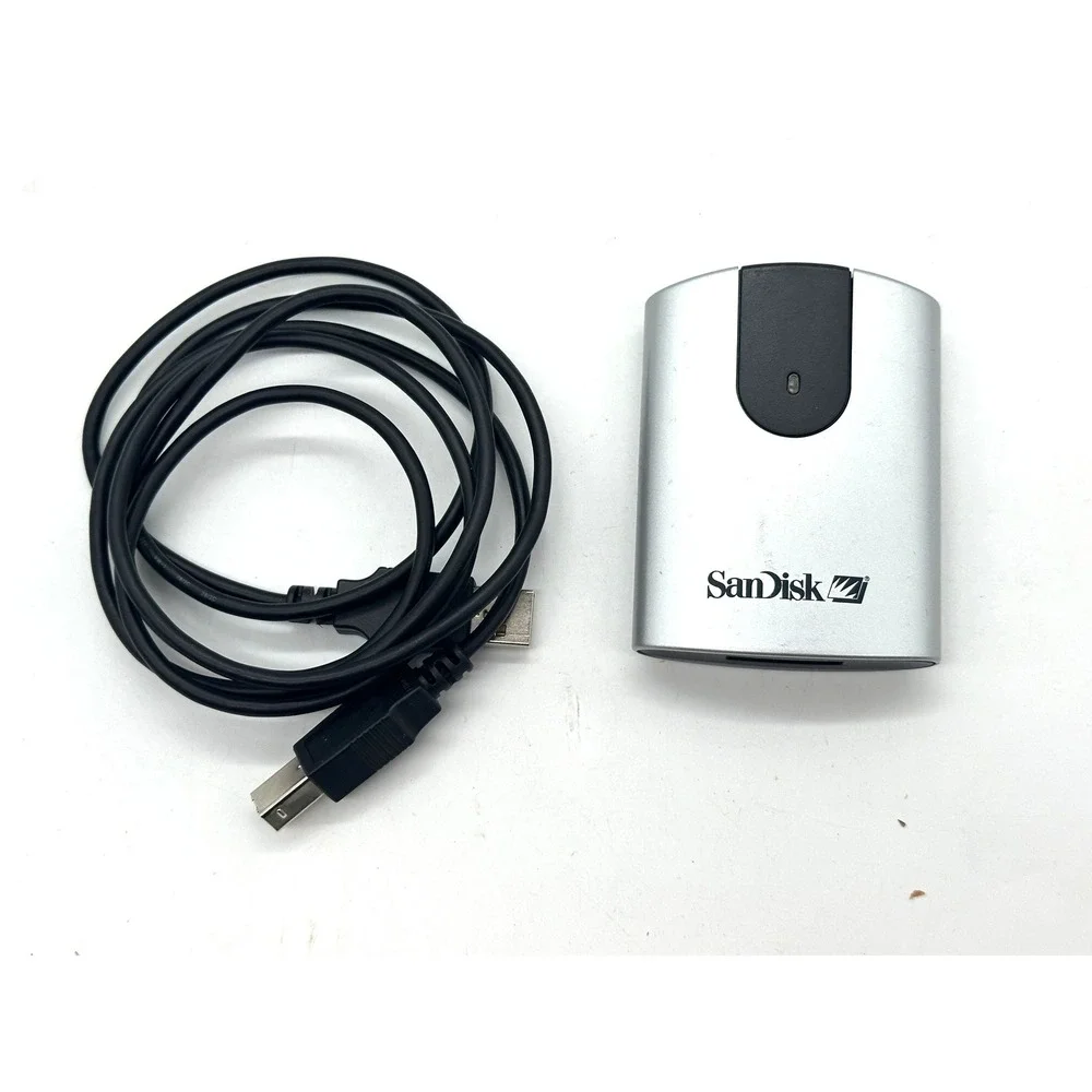 SanDisk ImageMate MS/MS PRO SDDR-97 External Memory Card Reader Silver USB 2.0